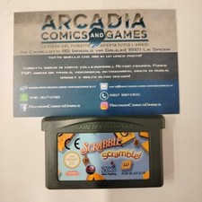 Scrabble Scrambled GBA Game Boy Advance Nintendo Solo Cartuccia Loose