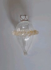 Finale Ricambio In Vetro di Murano Cristallo oro Reggi coppa Lampadario Applique