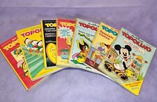 Lotto 7 Topolino Libretto Disney Inserti Barbie Big Jim Api Ciu' Ciu' Playmobil