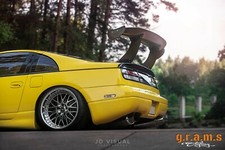 Lama spoiler ala GT UNIVERSALE 175 cm con attacchi larghi v8