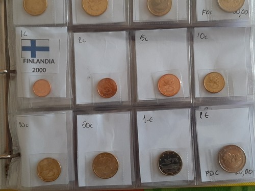 Monete euro 2000 finlandia - euro,