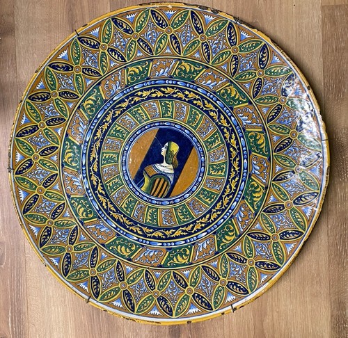 Antico piatto maiolica - antico,