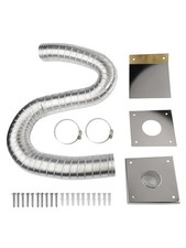Stufa a pellet completa di