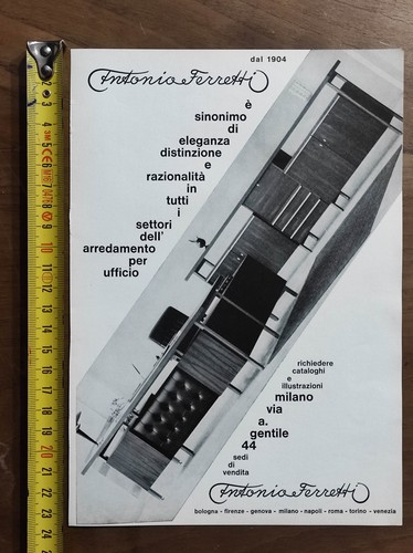 Pubblicità vintage 1965