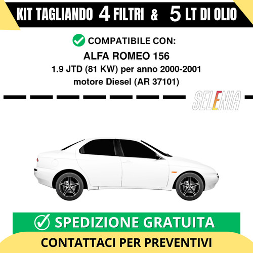 Tagliando per alfa - romeo, 156