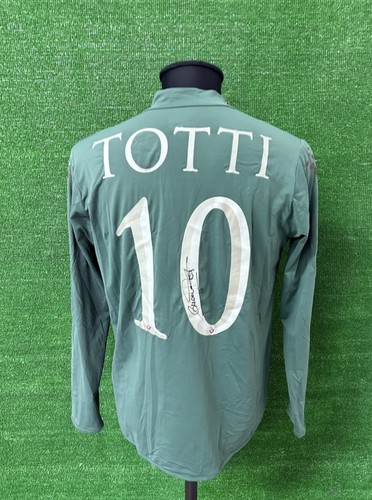 Maglia roma totti match worn - roma,