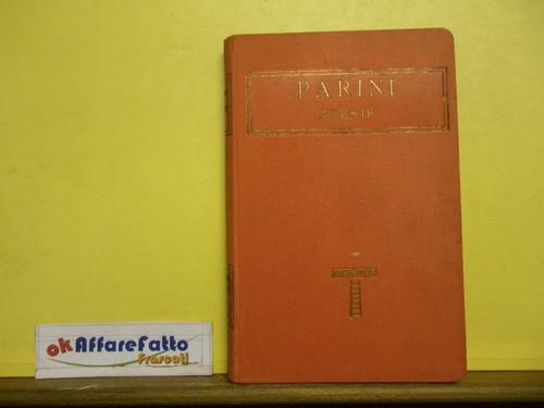 508 libro poesie di parini - 5.508,