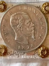 5 Lire Vitt. Em. II 1878 NC