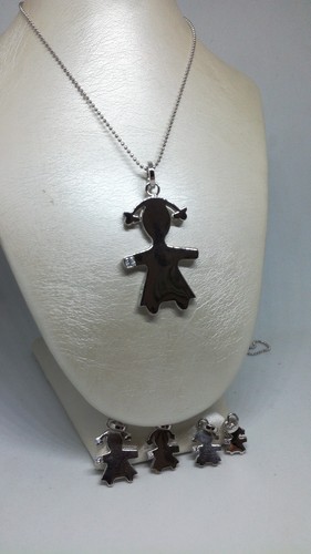 Collana ciondolo donna bebe - ciondolo, bebe'