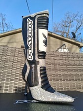 Stivali stiletto moto con