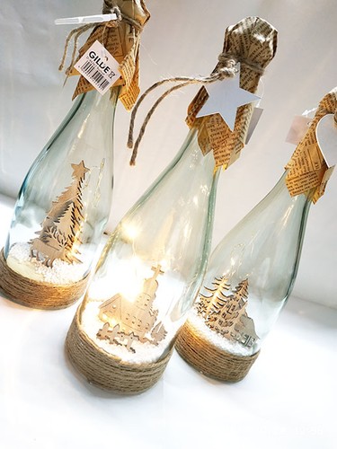 Bottiglia vintage con - vintage,
