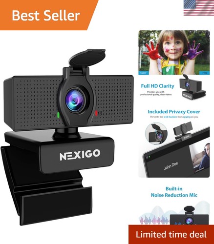 Compact 1080p webcam - 1080p, with
