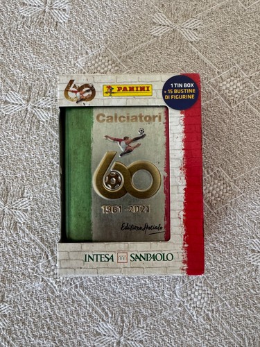 Tin box calciatori panini - box,