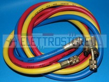 KIT 3 TUBI da 150cm RICARICHE GAS REFRIGERANTE 1/4SAE TUTTI GAS NO R410