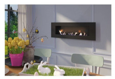 Biocamino da parete mod