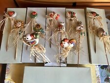 Thun 12 Stick da vaso country multi-color collezione completa con scatola