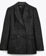Giacca blazer zara nera - giacca,