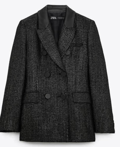 Giacca blazer zara nera - zara,