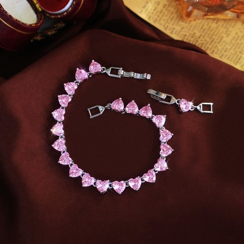 Bracciale tennis romantico - bracciale,
