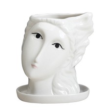  Piantatrice della testa umana Pentola creativa Pot piantatrice abbastanza