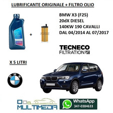 KIT FILTRO OLIO + OLIO