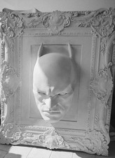 QUADRO 3D BATMAN – OPERA UNICA DI DESIGN ARTISTICO - 40*30 cm - Grigio Luce
