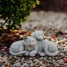 Statua in pietra cane con