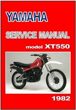 YAMAHA Workshop Manual XT550