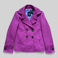 Giacca donna doppiopetto doppiopetto Fay in cotone rosa NUOVA - Taglia M