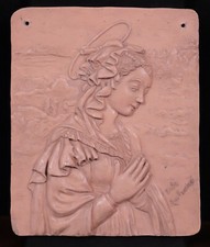 Altorilievo in terracotta