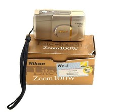 NIKON LITE TOUCH ZOOM 100W NITAL MINT IN BOX W/T 28mm FOR ANALOGICAL STREET