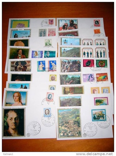 Ita22 italia 1974 fdc - ita22,