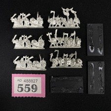 Warmaster Orc Warriors Orchi e Di Goblin Metallo Warhammer