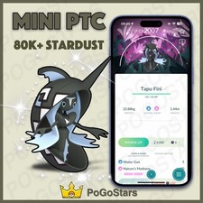 Pokémon PTC Go - Shiny Tapu Fini - Area Selvaggia Globale✨Sfondo Speciale✨