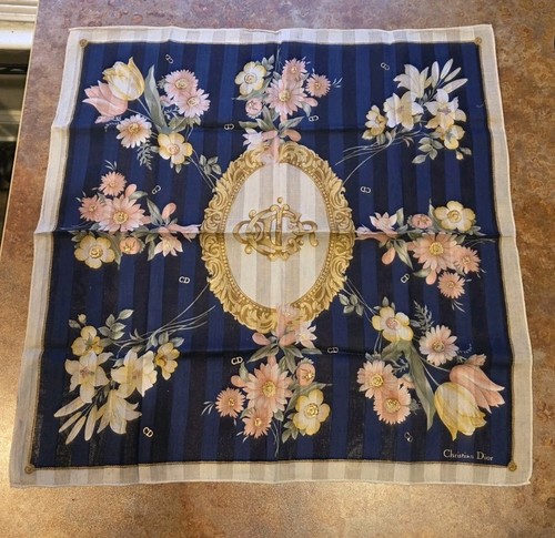 Christian dior floral navy - christian,