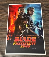 Blade Runner 2049 Poster Film Firmato 11x17 con Certificato di autenticità - Cimeli autentici