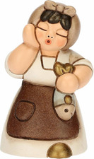 - Donna Con Pesce in Ceramica