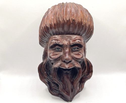 Maschera legno vintage - in,