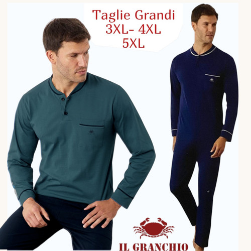 Pigiama uomo taglie forti - taglie,