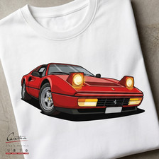 T-SHIRT AUTO VINTAGE FERRARI