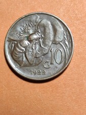 10 Centesimi  1922 - Ape -