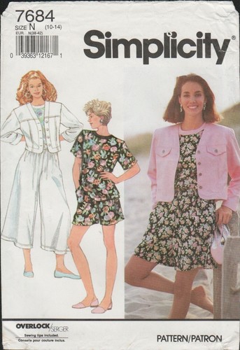 Simplicity 7684 culotte pull