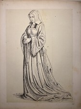 Costume da donna antico moda