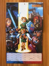 RARO CALENDARIO GIOCHI PS1 N64