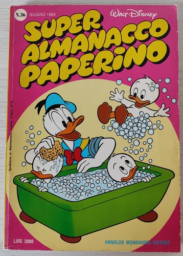Super almanacco paperino 36 - paperino, n.36