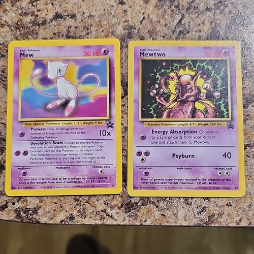 Pokemon tcg mew mewtwo - tcg, &