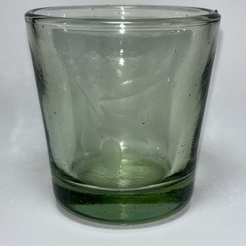Bicchiere artigianale soffiato