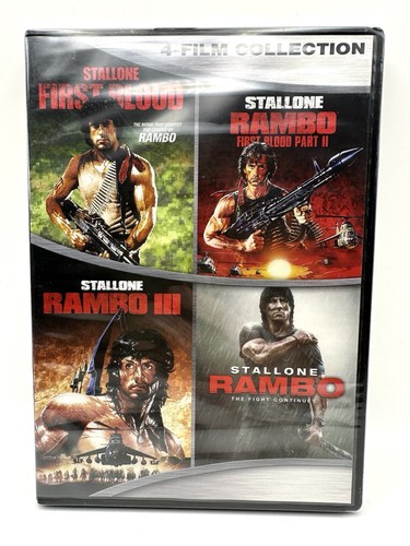 Rambo film collection dvd - rambo, 4