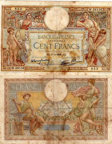 Banconota circolata originale - banconota,