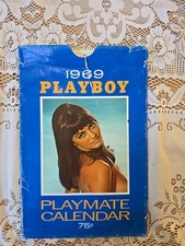 Calendario Playmate USA Playboy 1969 vintage da collezione con custodia 1969